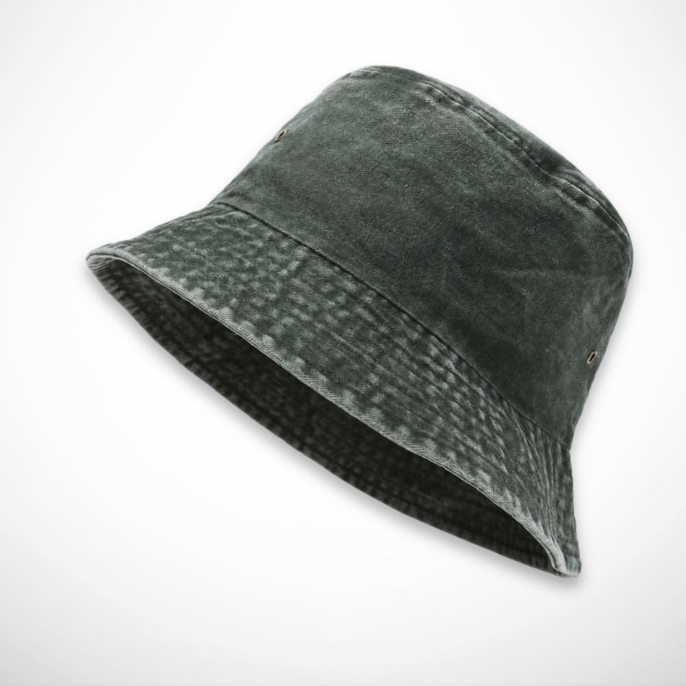 Bob Tom – Fischerhut in Denim-Optik mit lässigem Stil