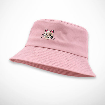 Bob Yumi – bob pastel brodé d'un petit chat