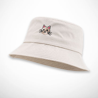 Bob Yumi – bob pastel brodé d'un petit chat