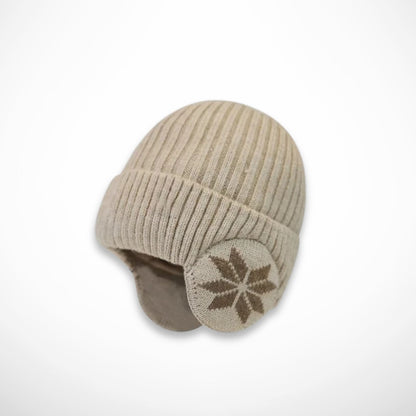 Arvid Beanie – gefütterte Strickmütze für den Winter