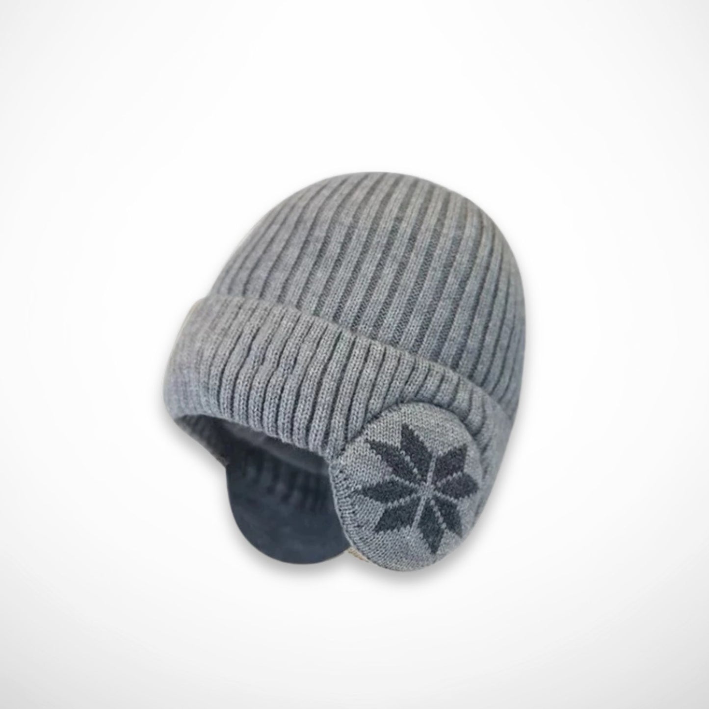 Arvid Beanie – gefütterte Strickmütze für den Winter