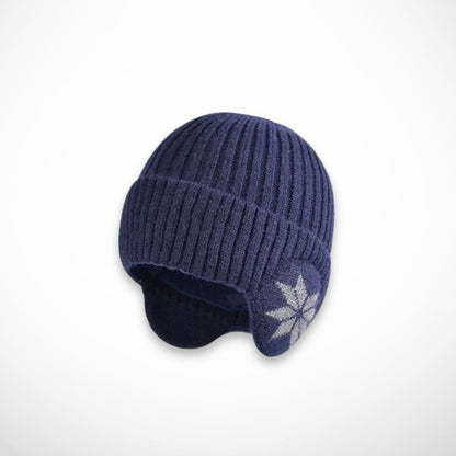 Arvid Beanie – gefütterte Strickmütze für den Winter