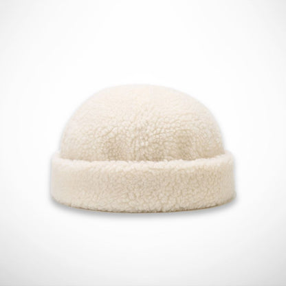 Bonnet docker Ivo – Bonnet en laine bouclée