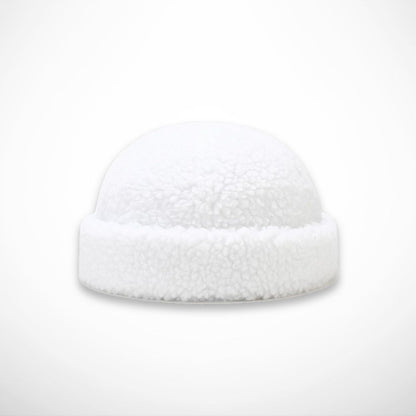 Bonnet docker Ivo – Bonnet en laine bouclée