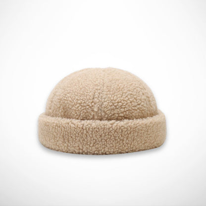 Bonnet docker Ivo – Bonnet en laine bouclée