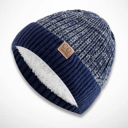 Bonnet Harald – bonnet tricoté doublé polaire pour l’hiver