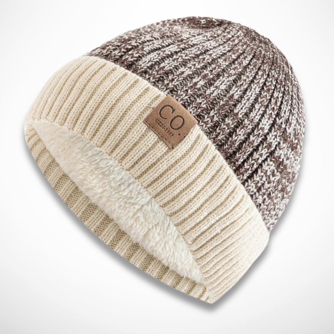 Bonnet Harald – bonnet tricoté doublé polaire pour l’hiver