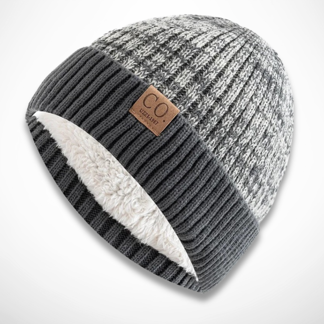 Bonnet Harald – bonnet tricoté doublé polaire pour l’hiver