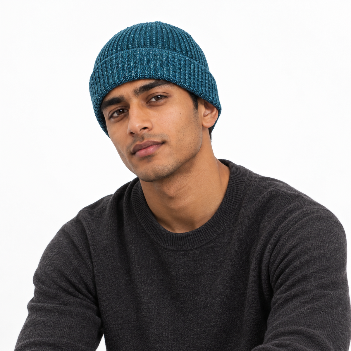 Neon Beanie – Reflective knit beanie