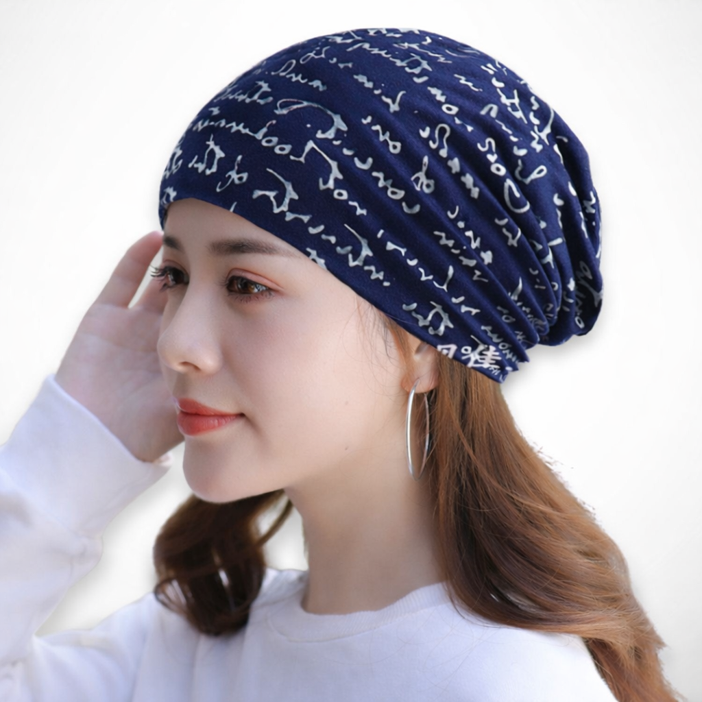 Bonnet Scripta – bonnet léger en maille satinée