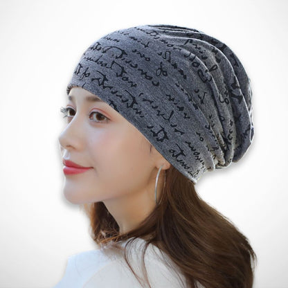 Bonnet Scripta – bonnet léger en maille satinée