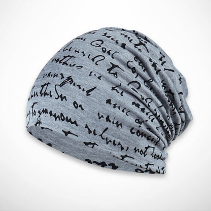 Bonnet Scripta – bonnet léger en maille satinée