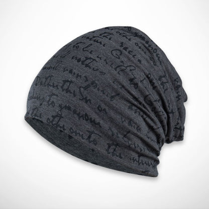 Bonnet Scripta – bonnet léger en maille satinée