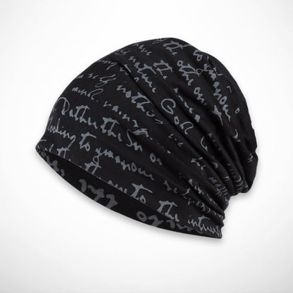 Bonnet Scripta – bonnet léger en maille satinée