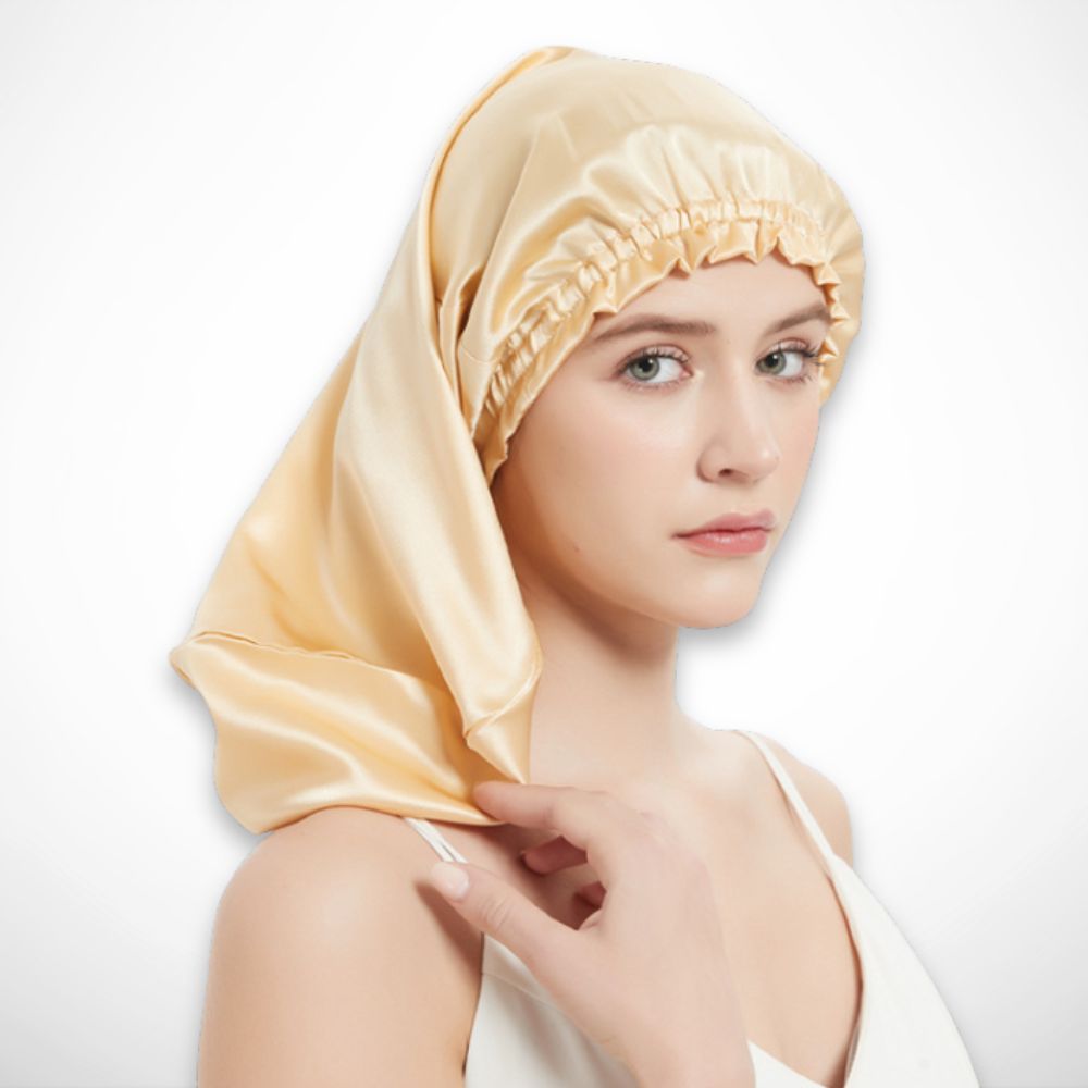 Bonnet de nuit Mûrier – Bonnet long en soie de mûrier