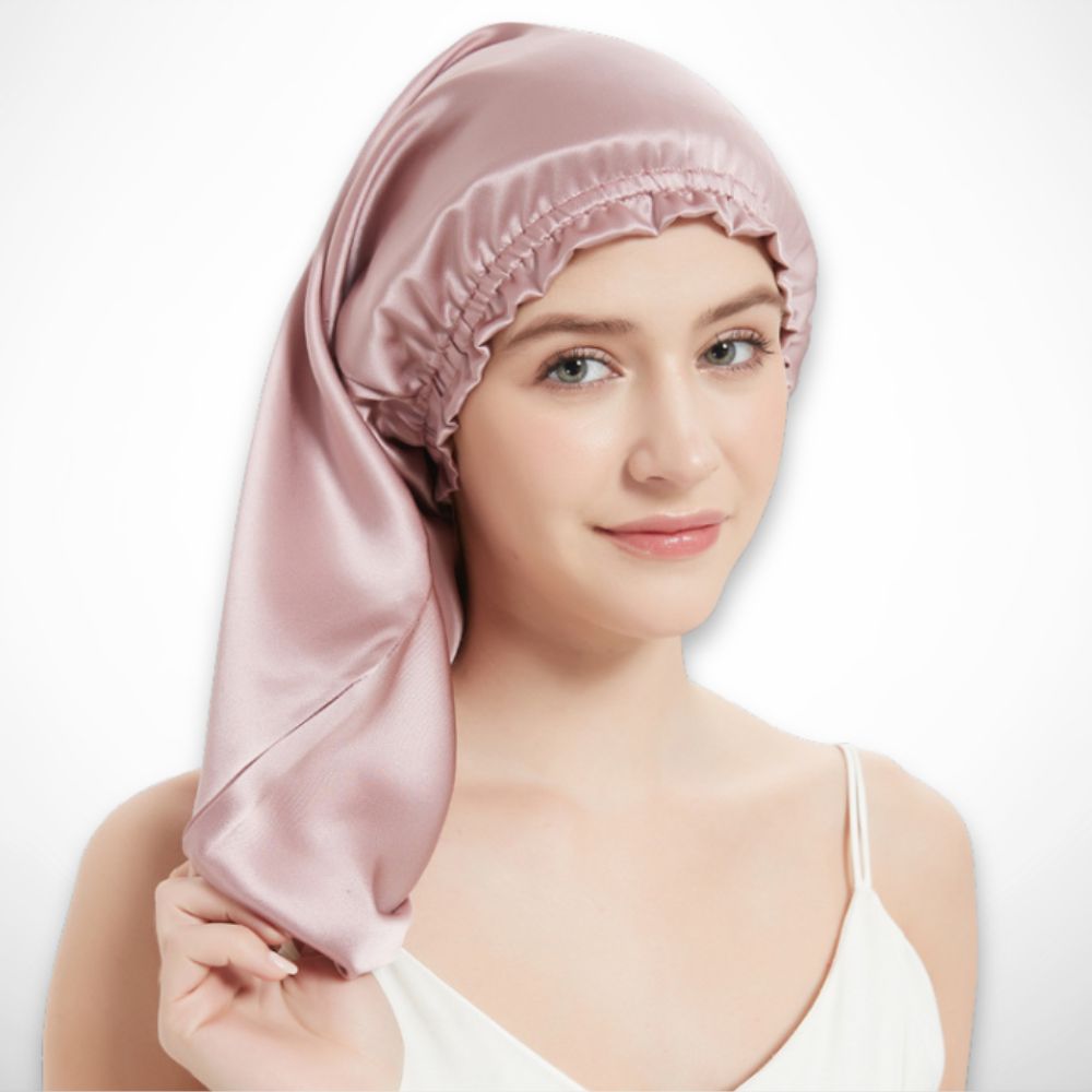 Bonnet de nuit Mûrier – Bonnet long en soie de mûrier