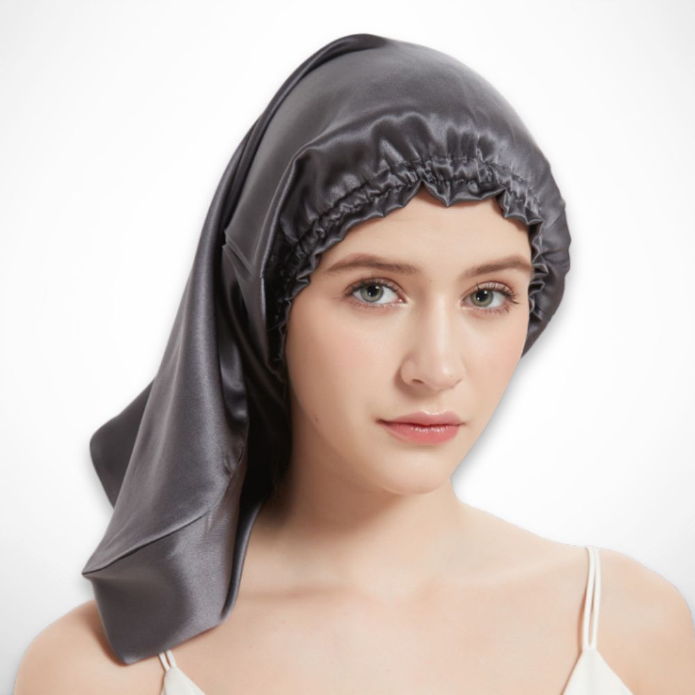 Bonnet de nuit Mûrier – Bonnet long en soie de mûrier