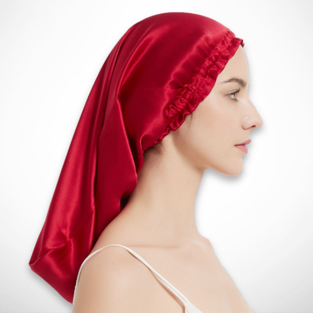 Bonnet de nuit Mûrier – Bonnet long en soie de mûrier