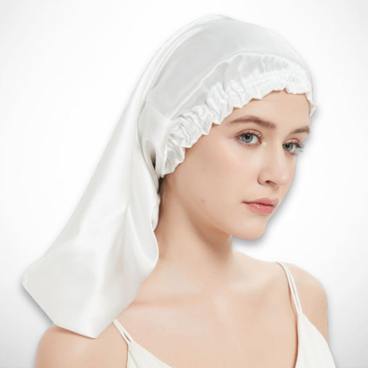 Bonnet de nuit Mûrier – Bonnet long en soie de mûrier