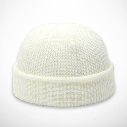 Nils Beanie – Docker-style short knit beanie