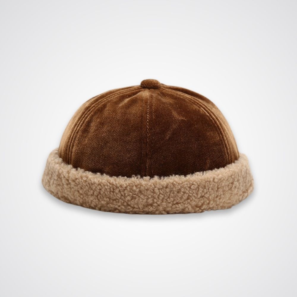 Bonnet docker Orion – Bonnet court doublé chaud unisexe