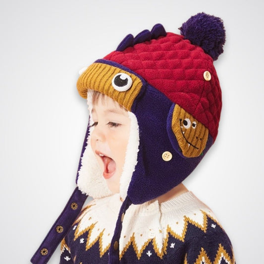 Kiko Children's Beanie – Warm Beanie with Fleece Lining and Ears
