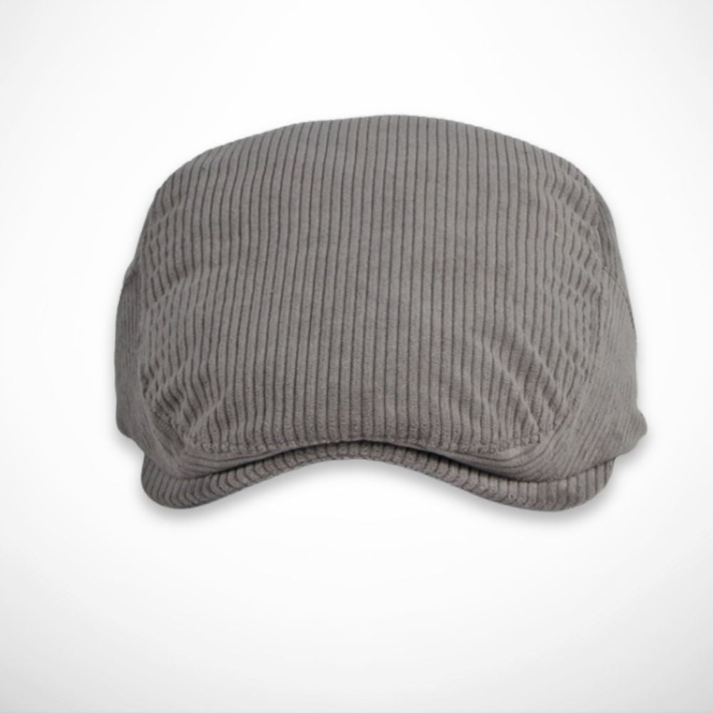 Casquette Basile – Casquette plate en velours côtelé