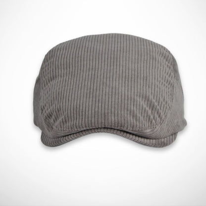 Casquette Basile – Casquette plate en velours côtelé