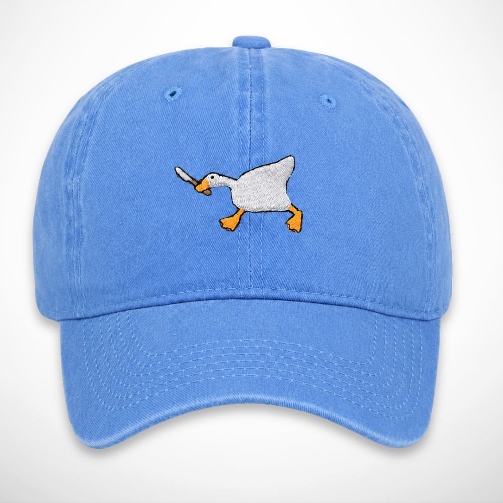 Casquette Malo – casquette délavée en coton avec broderie canard