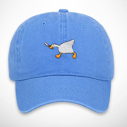 Casquette Malo – casquette délavée en coton avec broderie canard