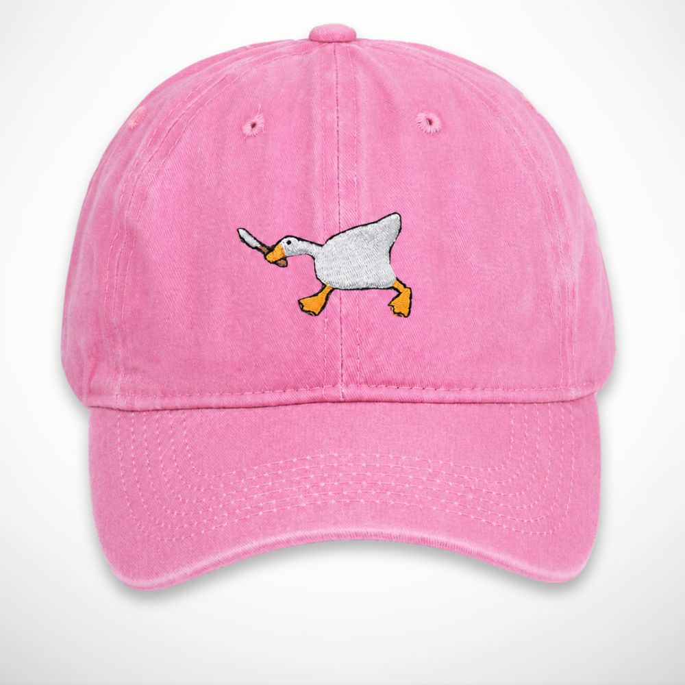 Casquette Malo – casquette délavée en coton avec broderie canard