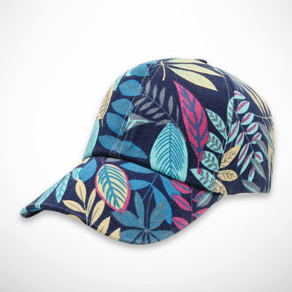 Casquette Paloma – casquette à motif feuillage coloré