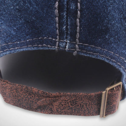Cap Ryder – Used-Look-Kappe aus Baumwolle mit Stickerei