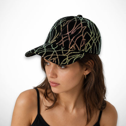 Casquette Selena – casquette respirante avec détails scintillants