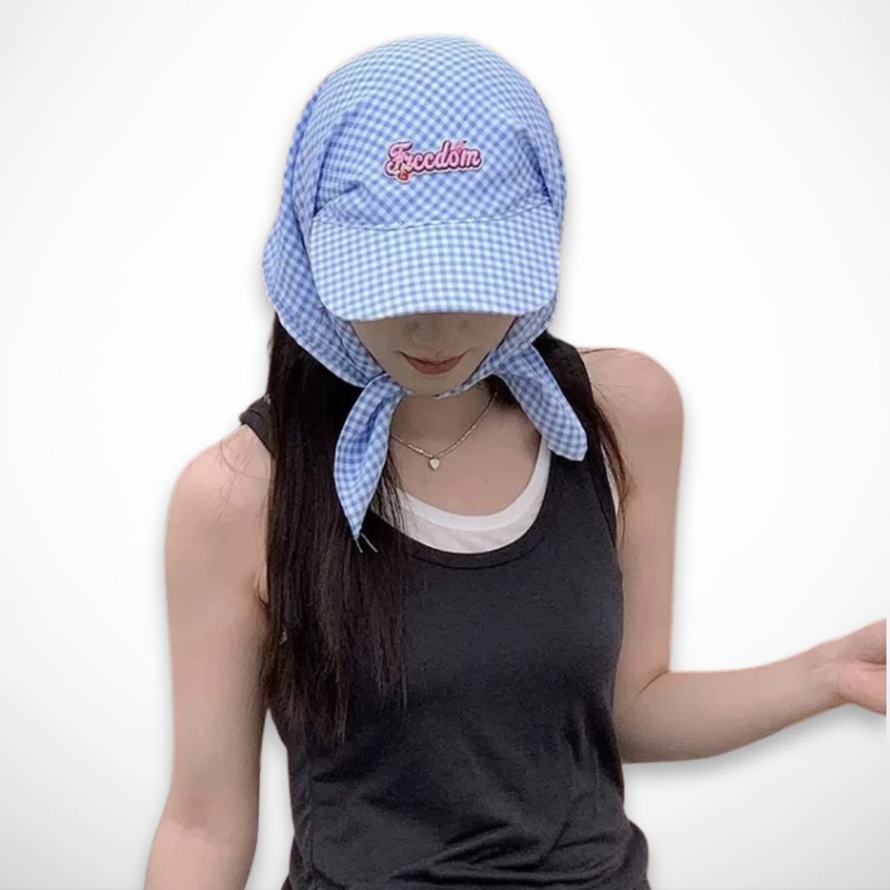Casquette-foulard Romy – casquette d'été à nouer