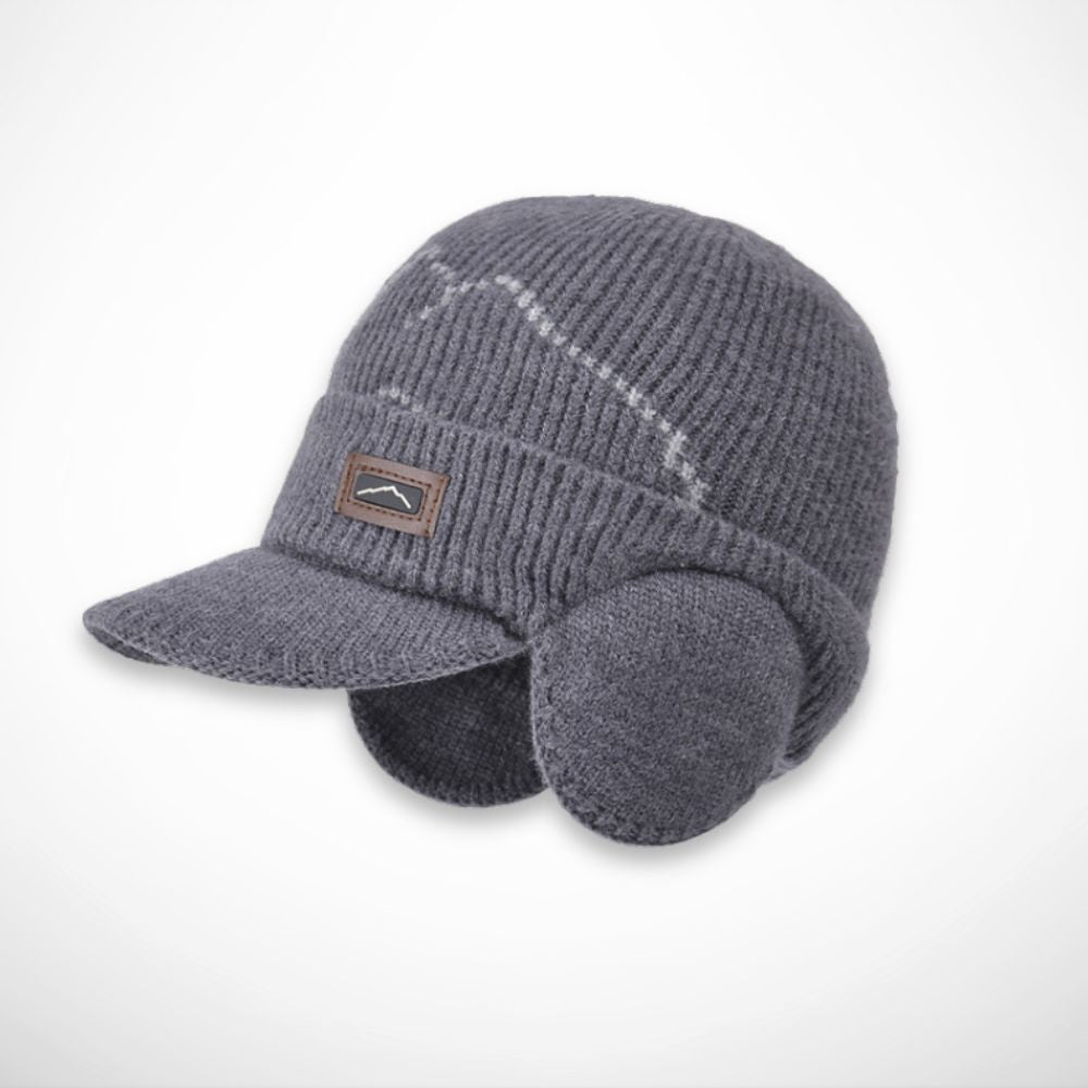 Cap Mountain – warme Mütze mit Ohrenklappen für den Winter