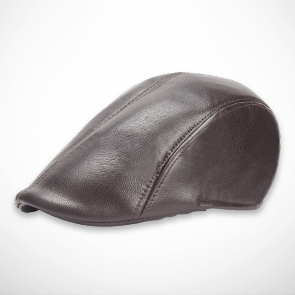 Casquette Dario – Casquette plate effet cuir