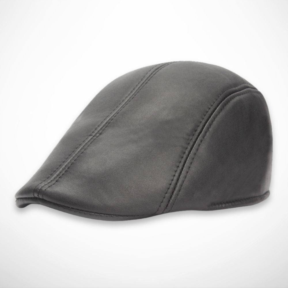 Casquette Dario – Casquette plate effet cuir