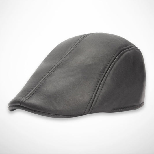 Casquette Dario – Casquette plate effet cuir