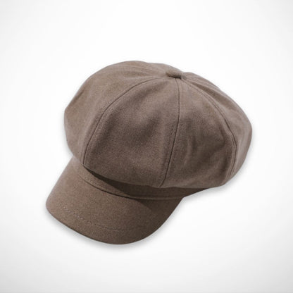 Casquette-béret Alice – casquette gavroche à motif plaid