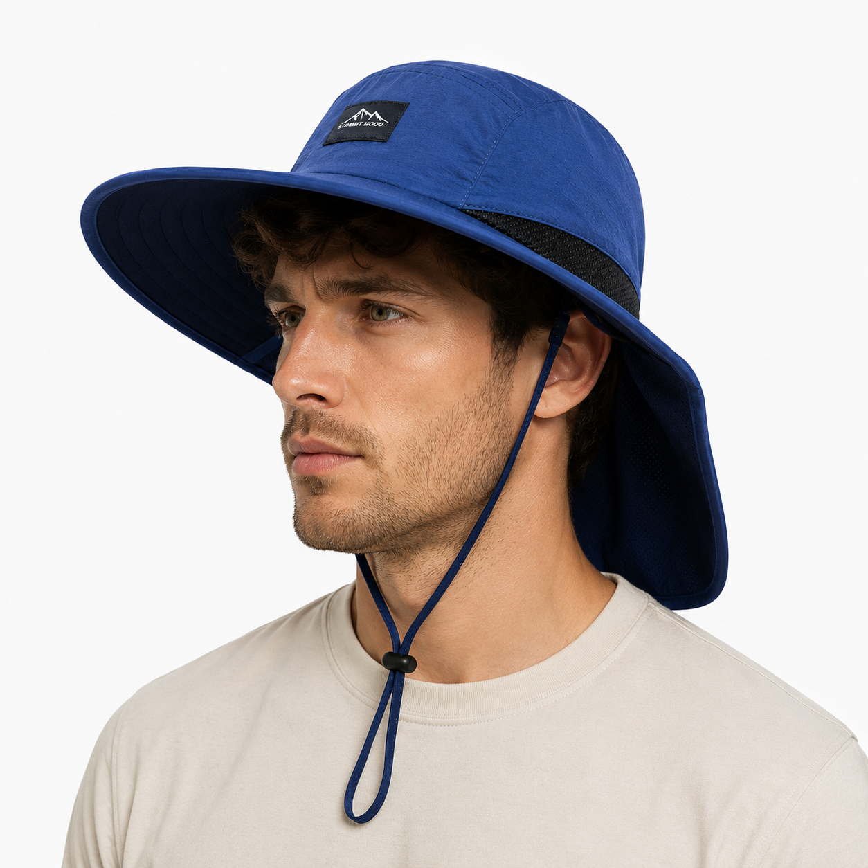 Altis Hat – sun hat with neck protection and wide brim