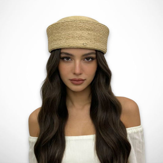 Chapeau Brin – chapeau structuré en fibre tressée pour l’été