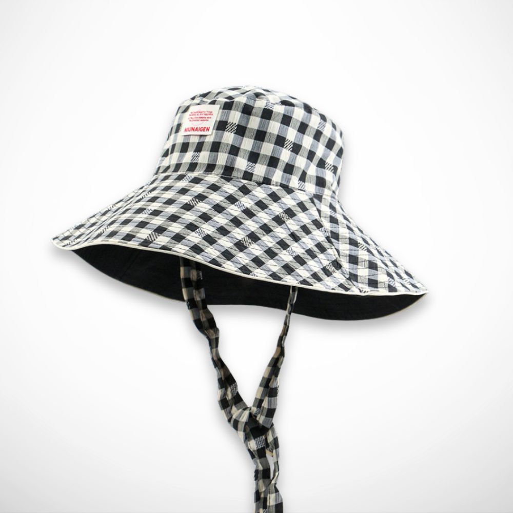Chapeau Rivage – chapeau soleil souple à carreaux pour l’été