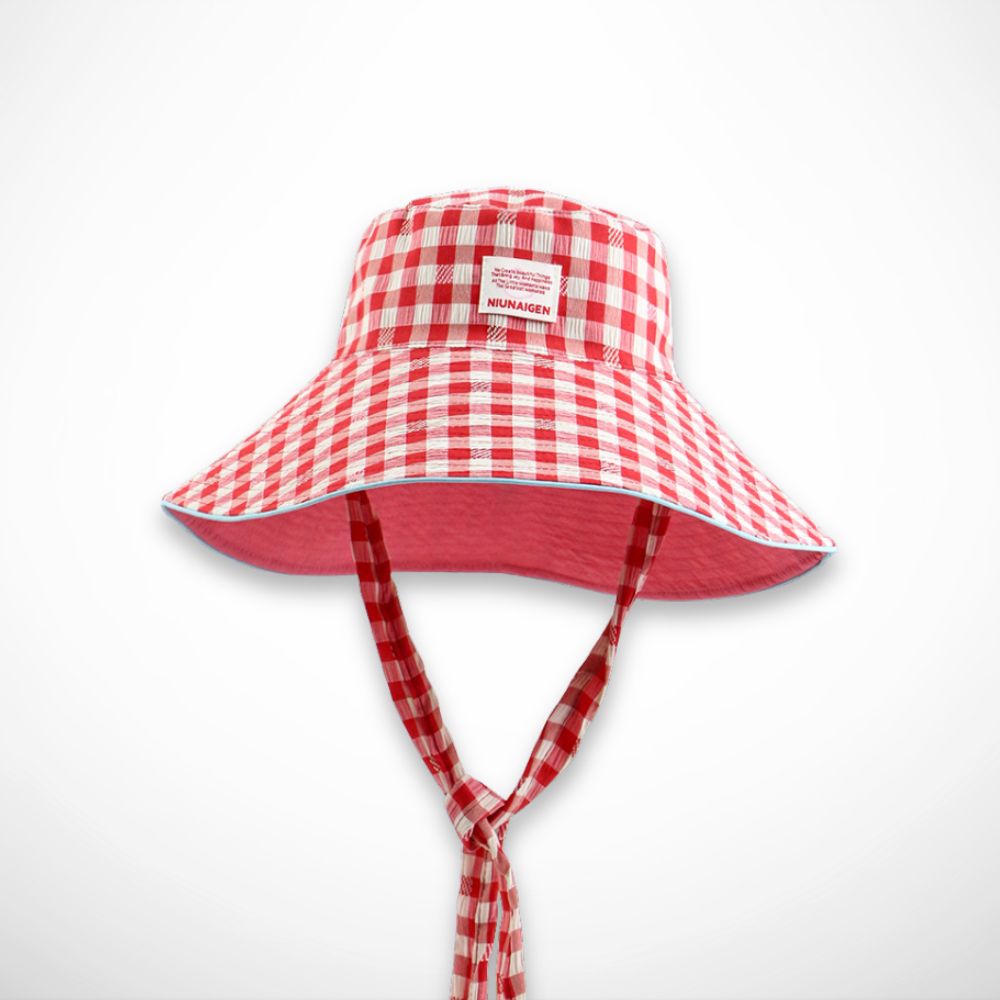 Chapeau Rivage – chapeau soleil souple à carreaux pour l’été
