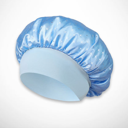 Mely Nightcap – Soft satin with rhinestone details