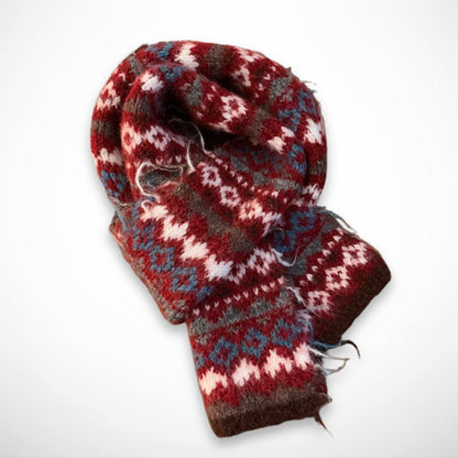 Luma jacquard scarf – Graphic pattern and soft feel