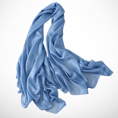 Foulard Ismée – Grand foulard uni léger