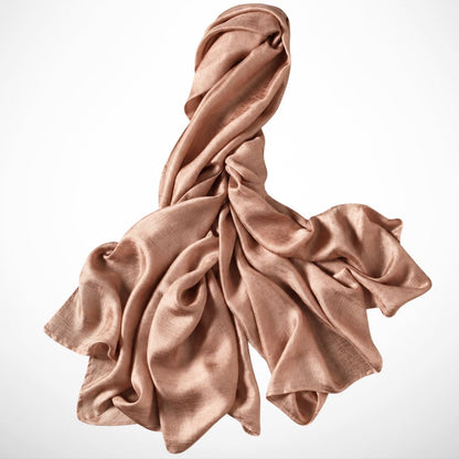 Foulard Ismée – Grand foulard uni léger