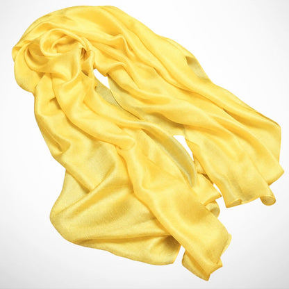 Foulard Ismée – Grand foulard uni léger