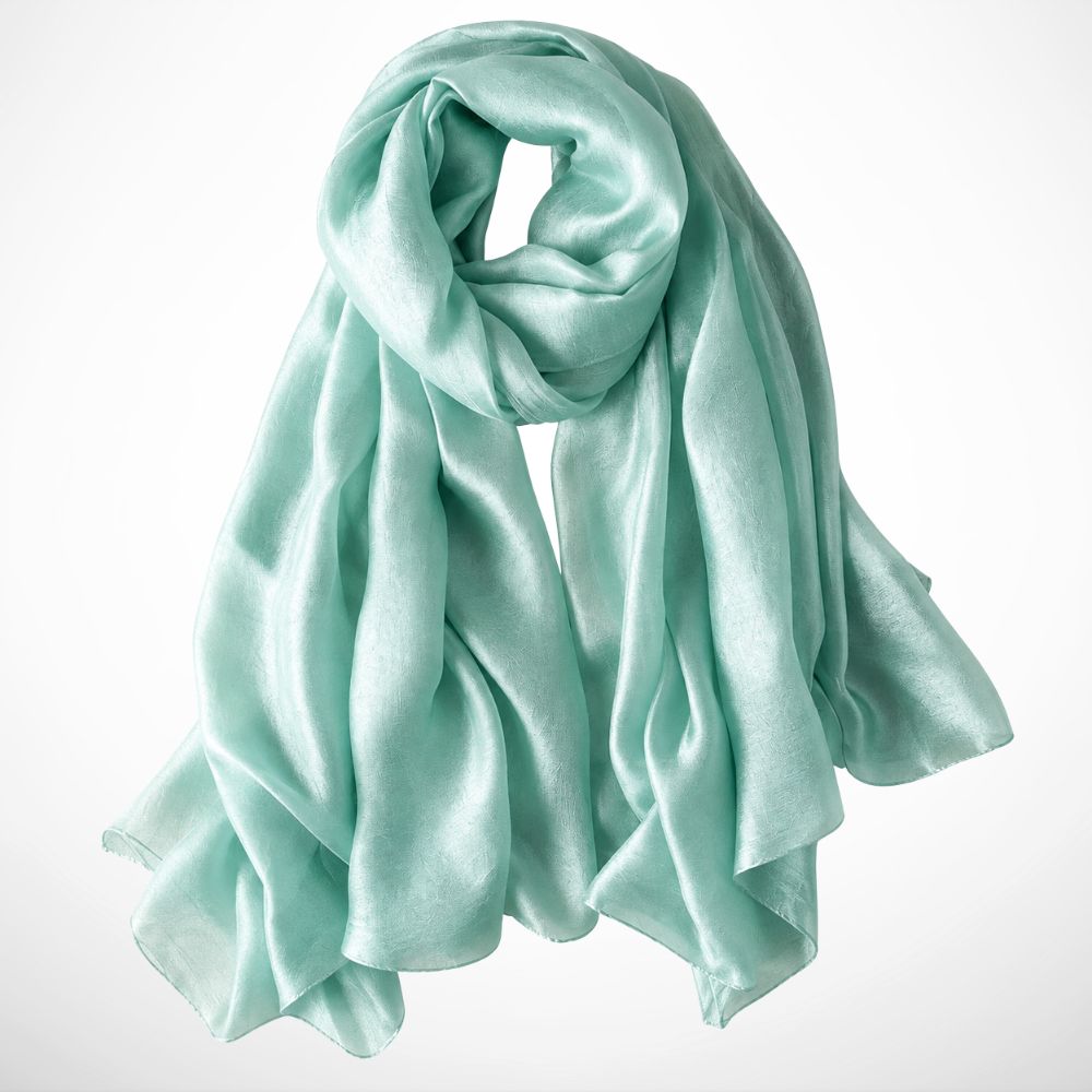 Foulard Ismée – Grand foulard uni léger